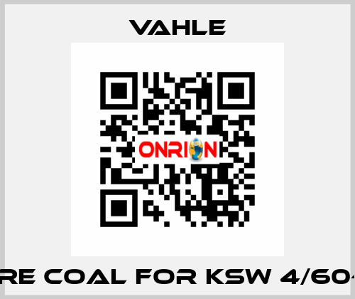 spare coal for KSW 4/60-2HS Vahle