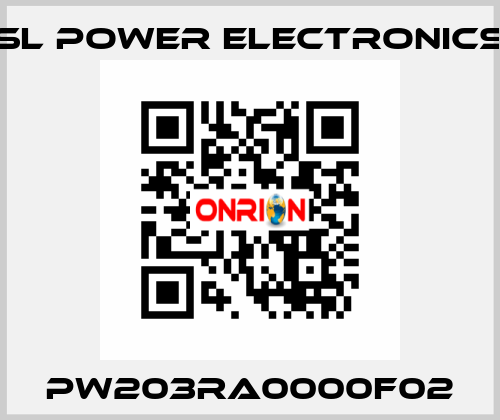 PW203RA0000F02 SL Power Electronics