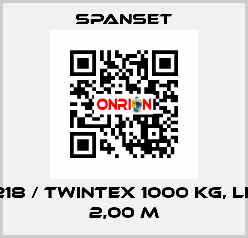 2003218 / Twintex 1000 kg, length 2,00 m SpanSet