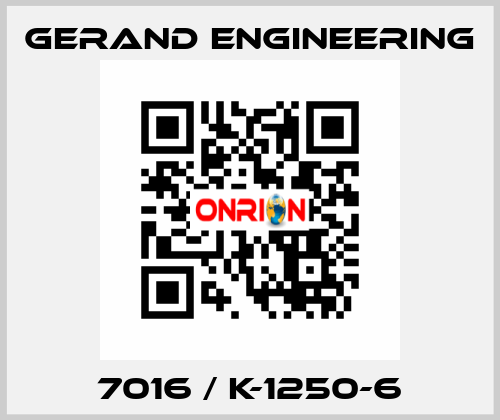 7016 / K-1250-6 Gerand Engineering