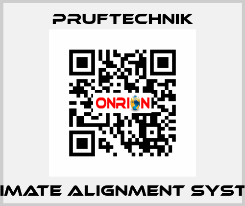 ULTIMATE ALIGNMENT SYSTEM  Pruftechnik