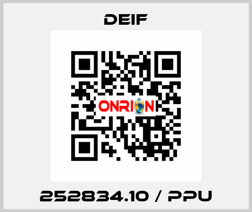 252834.10 / PPU Deif