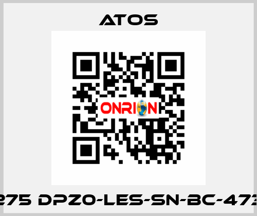 16W0275 DPZ0-LES-SN-BC-473-D9/E Atos