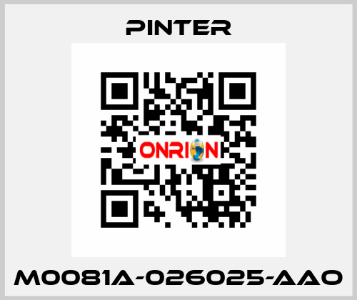 M0081A-026025-AAO Pinter