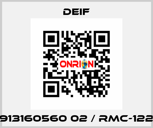 2913160560 02 / RMC-122D Deif