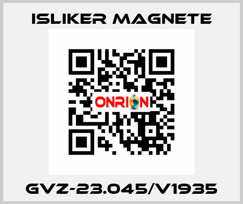 GVz-23.045/V1935 ISLIKER MAGNETE