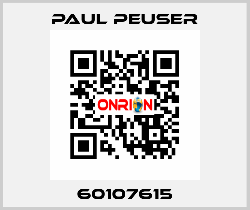 60107615 PAUL PEUSER