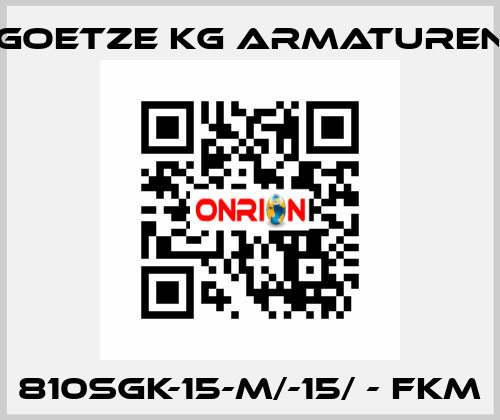 810sGK-15-m/-15/ - FKM Goetze KG Armaturen