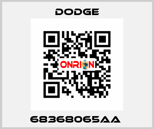 68368065AA  Dodge