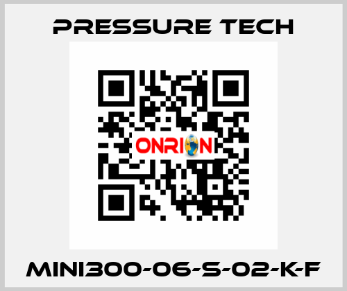 MINI300-06-S-02-K-F Pressure Tech