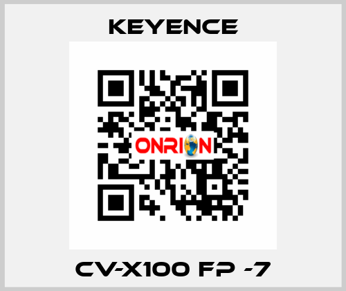 CV-X100 FP -7 Keyence