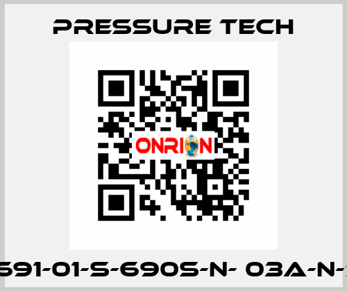 LF691-01-S-690S-N- 03A-N-SV Pressure Tech