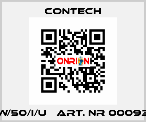 SW/50/I/U   Art. nr 000932 Contech