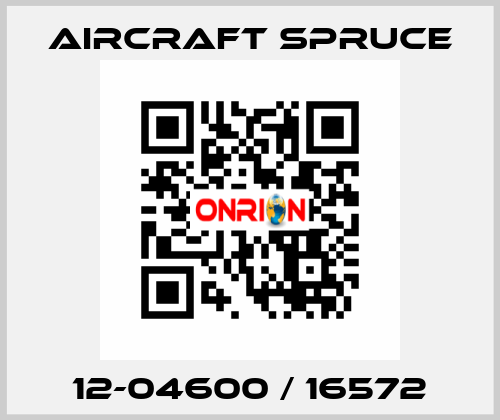 12-04600 / 16572 Aircraft Spruce