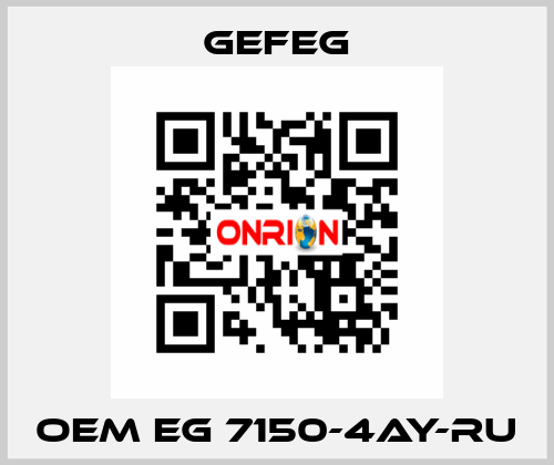 OEM EG 7150-4AY-RU Gefeg