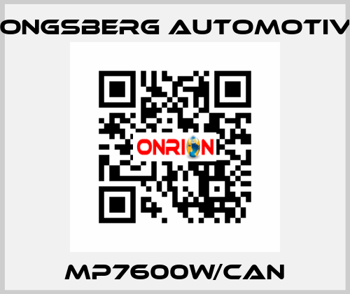 MP7600W/CAN Kongsberg Automotive