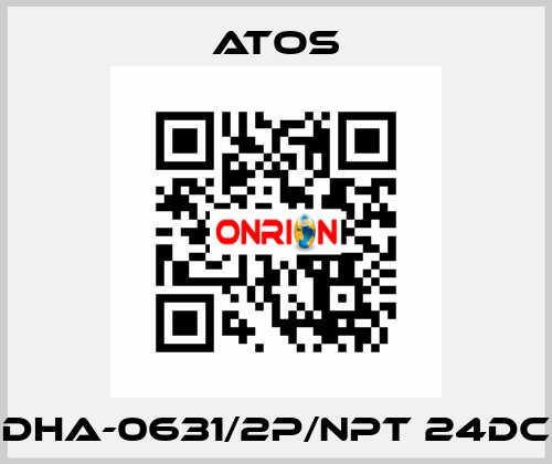 DHA-0631/2P/NPT 24DC Atos