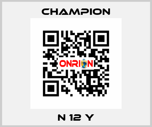 N 12 Y Champion