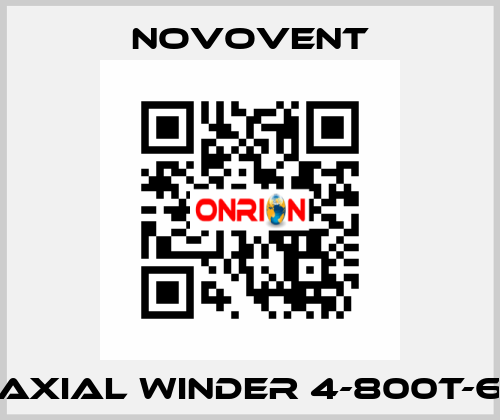 Axıal wınder 4-800T-6 Novovent