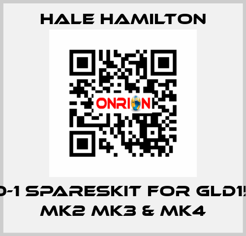 K220-1 SparesKit for GLD15MK1 MK2 MK3 & MK4 HALE HAMILTON