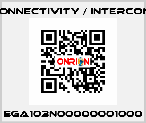 EGA103N00000001000 TE Connectivity / Intercontec