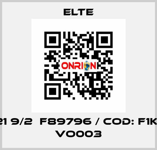 STK21 9/2  F89796 / cod: F1K1092 VO003 Elte