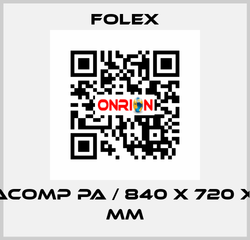 Folacomp PA / 840 x 720 x 1,50 mm Folex