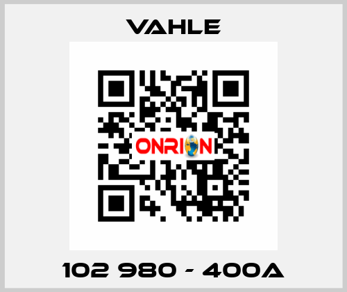 102 980 - 400A Vahle