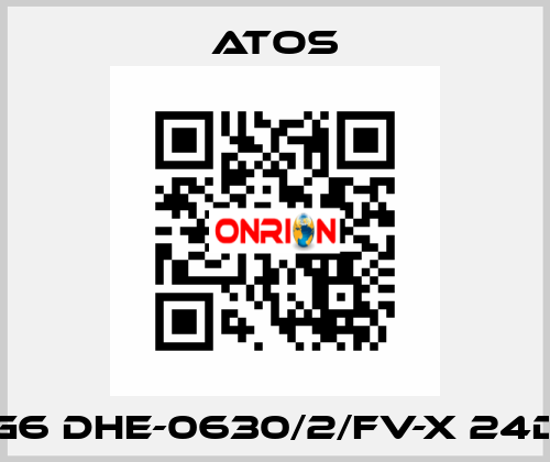 NG6 DHE-0630/2/FV-X 24DC Atos