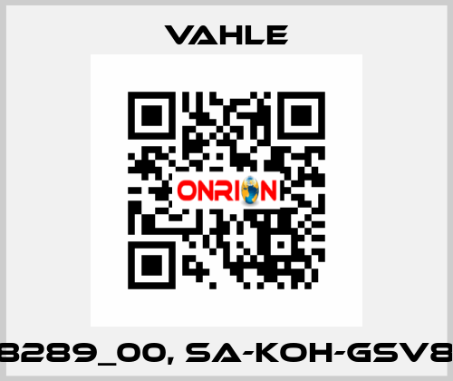 0108289_00, SA-KOH-GSV8-BG Vahle