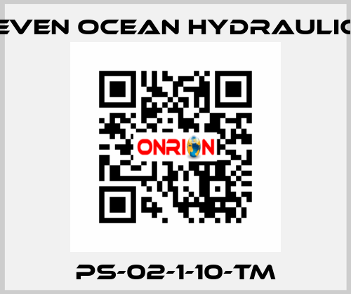 PS-02-1-10-TM Seven Ocean Hydraulics