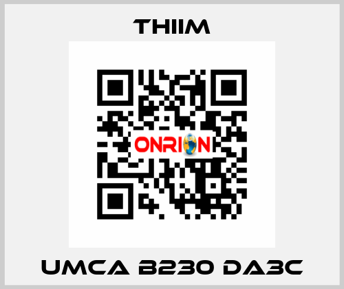 UMCA B230 DA3C Thiim