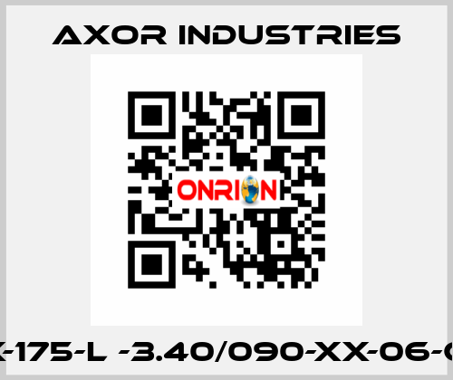 SAX-175-L -3.40/090-XX-06-C-00 Axor Industries