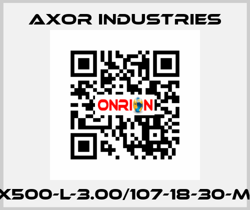 SAX500-L-3.00/107-18-30-M-00 Axor Industries