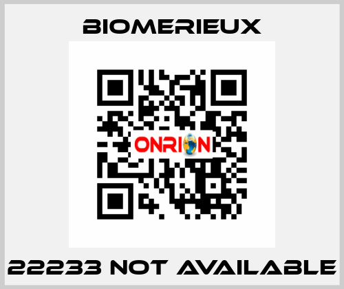 22233 not available Biomerieux