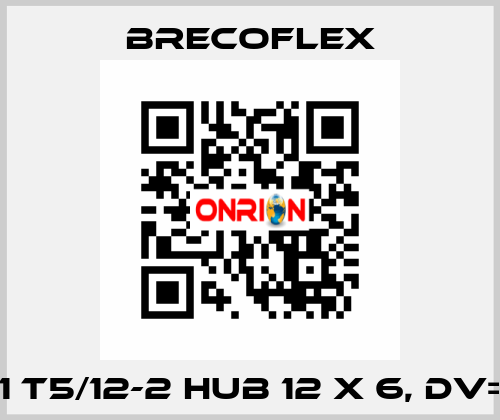 Al 21 T5/12-2 HUB 12 X 6, dv= 4H7 Brecoflex