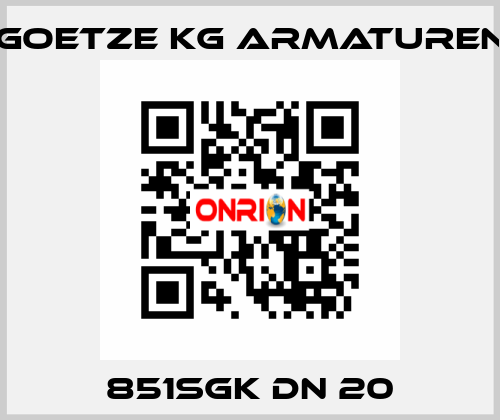 851sGK DN 20 Goetze KG Armaturen