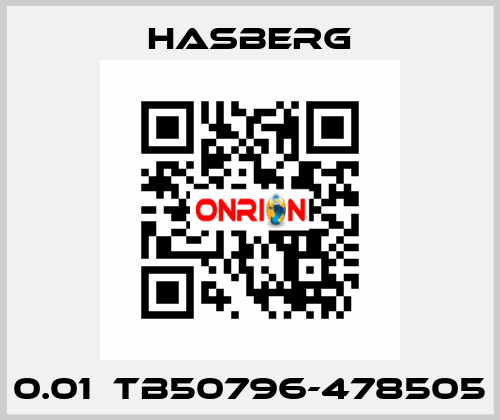 0.01	TB50796-478505 Hasberg