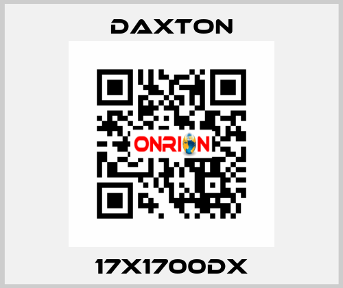 17X1700DX DAXTON