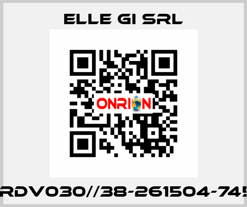 MRDV030//38-261504-7457 ELLE GI SRL