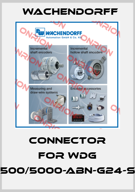 connector for WDG 58B-2500/5000-ABN-G24-S9-C53 Wachendorff