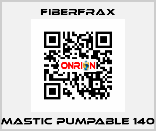 Mastic Pumpable 140 Fiberfrax