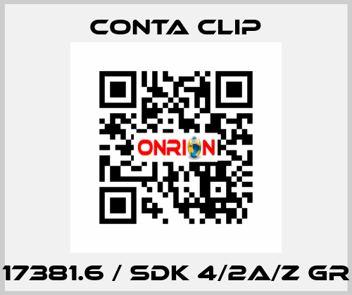 17381.6 / SDK 4/2A/Z GR Conta Clip