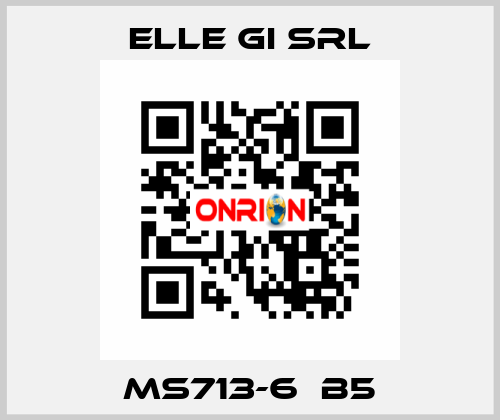 MS713-6  B5 ELLE GI SRL