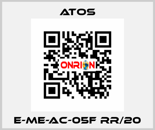 E-ME-AC-05F RR/20 Atos