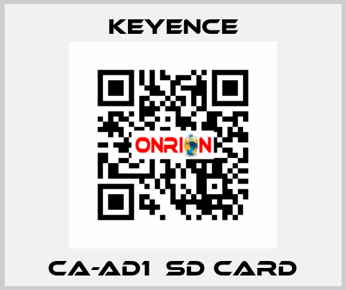 CA-AD1  SD Card Keyence