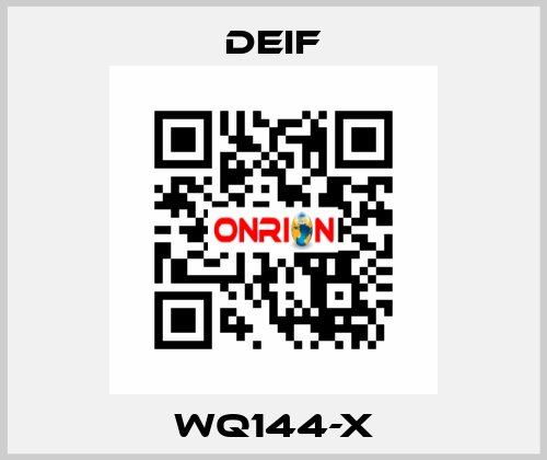 WQ144-X Deif