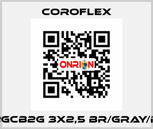 FHLR2GCB2G 3x2,5 Br/Gray/Black COROFLEX