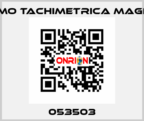 053503 Dinamo Tachimetrica Magnetic