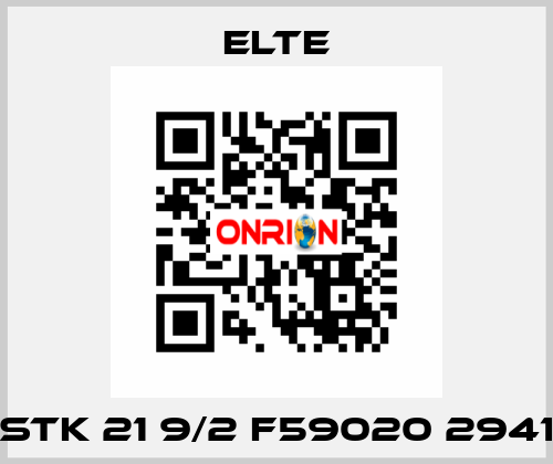 STK 21 9/2 F59020 2941 Elte